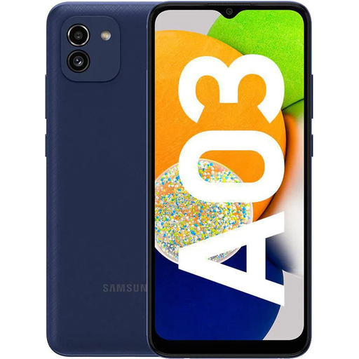 [SM-A035MZBGGTO] Samsung Galaxy A03s - Smartphone - Android - 64 GB - Blue - Touch - 4 GB Ram