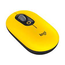 [910-006543] Logitech - Mouse - Wireless - with emoji Blast Yel