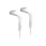 [U-CABLE-PATCH-0.1M-RJ45] Ethernet Patch Cable  White / 0.1 m (50-pack