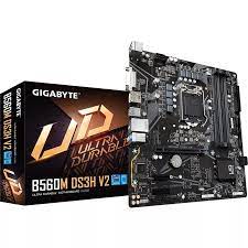 [B560MDS3HV2] Gigabyte B560M DS3H V2 - 1.0 - placa base - micro ATX - Socket LGA1200 - B560 Chipset - USB-C Gen1, USB 3.2 Gen 1 - Gigabit LAN - Tarjeta gráfica (CPU necesaria) - HD Audio (8-canales)