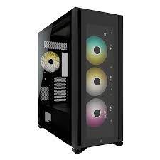 [CC-9011226-WW] CORSAIR iCUE 7000X RGB - TC - placa ATX extendida - panel lateral con ventana (cristal templado) - sin fuente de alimentación (ATX) - negro - USB/Audio
