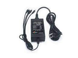 [KAS-12D5000-4CH-A] Folksafe - Power adapter kit - 4-channel 12VDC 5A