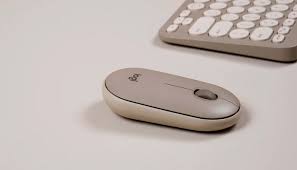 [910-006658] Logitech - Mouse - Wireless - Almond - M350 Pebble Milk