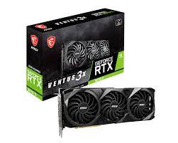 [GeForceRTX3070TIVENTUS3X8GOC] MSI GeForce RTX 3070 Ti VENTUS 3X 8G OC - Tarjeta gráfica - GF RTX 3070 Ti - 8 GB GDDR6X - PCIe 4.0 - HDMI, 3 x DisplayPort