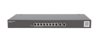 [RG-EG210G-E] Cloud managed router 10 gigabit ports, supports 4 configurable WAN, up to 200 clients with asymmetric 1Gbps performance