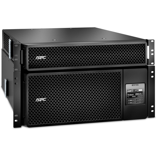 [SRT6KRMXLT-5KTF] APC Smart-UPS SRT 6000VA RM - UPS (montaje en bastidor) - CA 208 V - 6000 vatios - 6000 VA - Ethernet 10/100, USB - conectores de salida: 17 - 6U - negro - con Transformador reductor de 208/240 V a 120 V - para P/N: AR4024SP, AR4024SPX429, AR4024SPX431, AR4024SPX432, NBWL0356A, SMX2000LVNCUS