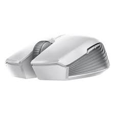[RZ01-02170300-R3M1] Razer Atheris - Ratón - óptico - 5 botones - inalámbrico - Bluetooth, 2.4 GHz - receptor inalámbrico USB - blanco mercurio