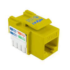 [AW110NXT14] Nexxt - Modular insert - RJ-45 - yellow - 1 port