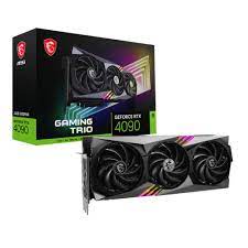 [Geforce RTX 4090 GAMING TRIO 24G] MSI - RTX 4090 - PCI Express 4.0 - NVIDIA - NVIDIA GeForce RTX 4090 - GDDR6X SDRAM