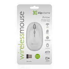 [KMW-335WH] Klip Xtreme - Mouse - 2.4 GHz - Wireless - Classic white - 4 buttons 1600dpi