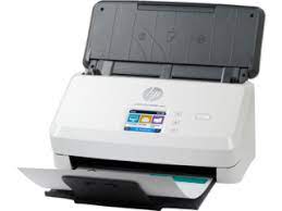 [6FW08A#BGJ] HP Scanjet Pro N4000 snw1 Sheet-feed - Escáner de documentos - CMOS / CIS - a dos caras - 216 x 3100 mm - 600 ppp x 600 ppp - hasta 40 ppm (mono) - Alimentador automático de documentos (ADF) (50 hojas) - hasta 4000 exploraciones por día - USB 3.0, LAN, Wi-Fi(n)