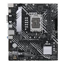 [PRIME B660M-K D4] ASUS PRIME B660M-K D4 - Placa base - micro ATX - Socket LGA1700 - B660 Chipset - USB 3.2 Gen 1 - Gigabit LAN - Tarjeta gráfica (CPU necesaria) - HD Audio (8-canales)