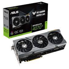 [TUF-RTX4070TI-12G-GAMING] ASUS TUF Gaming GeForce RTX 4070 Ti - Tarjeta gráfica - GeForce RTX 4070 Ti - 12 GB GDDR6X - PCIe 4.0 - 2 x HDMI, 3 x DisplayPort