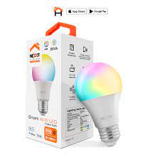 [NHB-C110] Nexxt Solutions Connectivity - Light Bulb - smart LED bulb - conexión WI-FI - Bombillo multicolor - Compatible con Amazon Alexa y Google Assistant - 800 Lumen - 9W(Equivalente a 60W) - 110 V/ 220 V 
