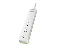 [FSP-651W] Forza - Surge protector - AC 110/220 V - 6 Tomas de Corriente - NEMA 1.5FT 500J WH