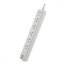 [FSP-651 2PX] Forza - Surge protector - AC 110/220 V - 6 Tomas de Corriente - NEMA 500J 2PK GR/RD