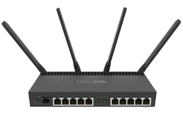 [RB4011iGS+5HacQ2HnD-IN] RB4011iGS+5HacQ2HnD-IN - MIKROTIK RouterBOARD 4011iGS+5HacQ2HnD con CPU Annapurna Alpine, 1 GB de RAM, LAN 10x Gbit, 1x SFP+, radios 802.11ac de 5 GHz y 802.11b/g/n