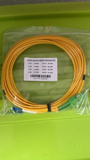 PC/SM-DX/LC-UPC/SC-APC/3mm/6m