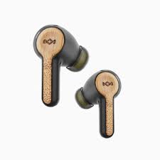 [EM-JE121-CE] House of Marley Rebel - Auriculares inalámbricos con micro - en oreja - Bluetooth - aislamiento de ruido - crema