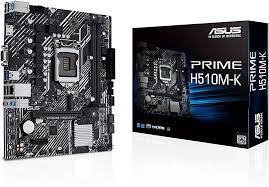 [PRIME H510M-K R2.0] ASUS - PRIME H510M-K R2.0 - Motherboard - Micro ATX - LGA1200 Socket - Intel H470 - para Core i9 / para Core i7 / para Core i5 / para Core i3 / para Celeron D / para Pentium - 10TH & 11TH Gen