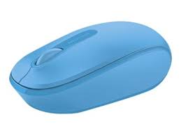 [U7Z-00018] Microsoft ratón móvil inalámbrico 1850 - Ratón - diestro y zurdo - óptico - 3 botones - inalámbrico - 2.4 GHz - receptor inalámbrico USB - azul lana