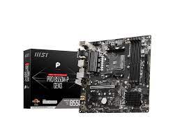 [PRO B550M-P GEN3] MSI PRO B550M-P GEN3 - Placa base - micro ATX - Socket AM4 - AMD B550 Chipset - USB 3.2 Gen 1 - Gigabit LAN - Tarjeta gráfica (CPU necesaria) - HD Audio (8-canales)