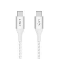 [CAB015bt2MBK] Belkin - USB cable - Braided USB-C to USB-C 240W