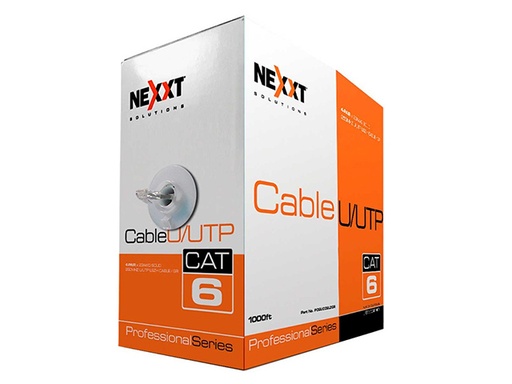 [PCGUCC6LZGBL] Nexxt Solutions Infrastructure - Bulk cable - UTP - 305 m RJ-45 - Blue - Enterprise Cat6 LSZH