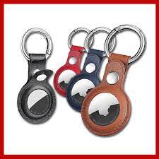 [MT2J3ZM/A] Apple AirTag - Estuche para Airtag - acero inoxidable, microtwill - mora