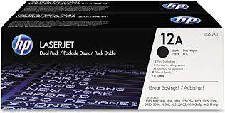 [Q2612AD] HP 12A - Paquete de 2 - negro - original - LaserJet - cartucho de tóner (Q2612AD) - para LaserJet 10XX, 30XX, M1005, M1319