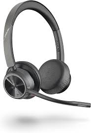[76U49AA] Poly Voyager 4320 - Voyager 4300 UC series - auricular - en oreja - Bluetooth - inalámbrico, cableado - USB-A - negro - Certificado por Zoom, Certificado para Equipos de Microsoft