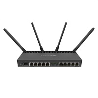 [RB4011iGS+5HacQ2HnD-IN] Mikrotik - Router - Wireless - Desktop - 4-cores-1GB