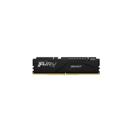 [KF560C40BB-16] Kingston FURY Beast - DDR5 - módulo - 16 GB - DIMM de 288 contactos - 6000 MHz / PC5-48000 - CL40 - 1.35 V - sin búfer - on-die ECC - negro