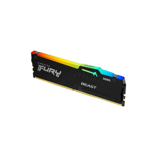 [KF556C40BBA-32] Kingston FURY Beast RGB - DDR5 - módulo - 32 GB - DIMM de 288 contactos - 5600 MHz / PC5-44800 - CL40 - 1.25 V - sin búfer - on-die ECC