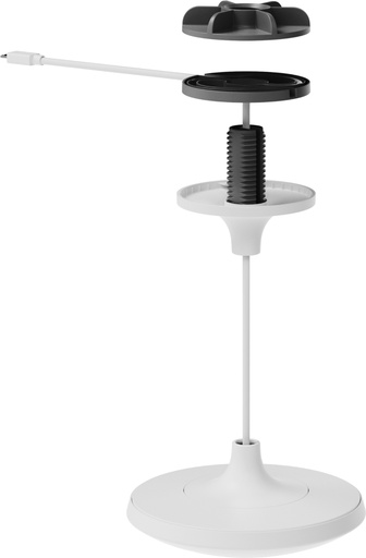 [952-000123] Logitech - Kit de montaje (montaje de techo, soporte del micrófono) - para micrófono - blanco - se puede instalar en el techo, colgante - para Rally Mic Pod; Room Solution Large