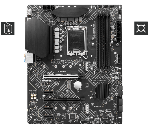 [PRO Z690-P DDR4] MSI - PRO Z690-P DDR4 - Motherboard - LGA1700 Socket