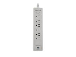 [FSP-451USBCW 2PK] Forza - Surge protector - AC 110/220 V - 4 Tomas de Corriente - USB-A/C 2-PACK WH