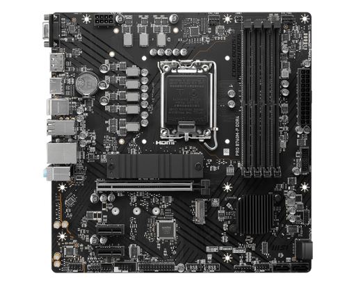 [824142308240] MSI - PRO B760M-P DDR4 - Motherboard