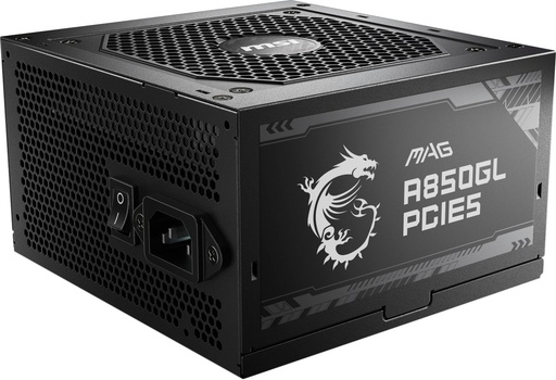 [824142319222] MSI - Power supply - MPG A850GL PCIE5 80 Plus Gold