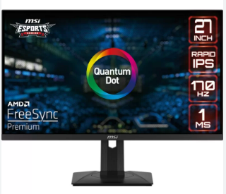 [G274QPF QD] MSI - LED-backlit LCD monitor - 27" - 2560 x 1440 - HDMI - IPS WQHD 170Hz HDMI USB-C