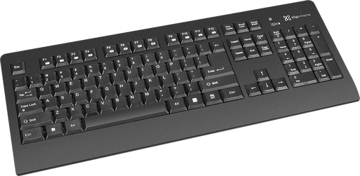 [KCK-550S] Klip Xtreme - Keyboard - Spanish - Wireless - 2.4 GHz / Bluetooth 5.0 - Gray / Black - Dual Connection / Touchpad