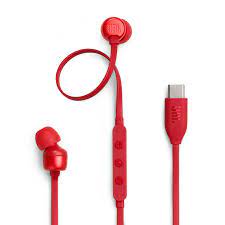 [JBLT310CREDAM] JBL TUNE - 310C - Headphones - wearable Wired - C - Red