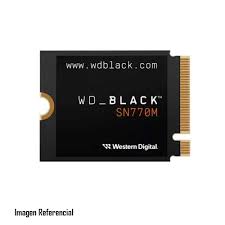 [WDS500G3X0G] WD_BLACK SN770M WDS500G3X0G - SSD - 500 GB - unidad móvil de juegos - interno - M.2 2230 - PCIe 4.0 x4 (NVMe)