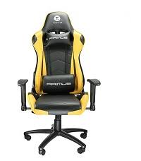 [PCH-102YL] Primus Gaming Chair Thronos 100T - Yellow - PCH-102YL - Max. Weight Capacity  120 KG - Armrest Type 2D -  360° Rotation
