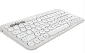 [920-011784] Logitech - Keyboard - Wireless - White