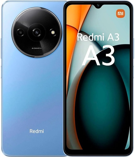 [54093] Xiaomi Redmi A3 - Smartphone - Android - 128 GB - Star blue - Touch - US
