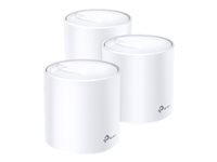 [Deco X20(3-pack)] TP-LINK Deco X20 - - sistema Wi-Fi - (3 enrutadores) - 1GbE - Wi-Fi 6 - Doble banda