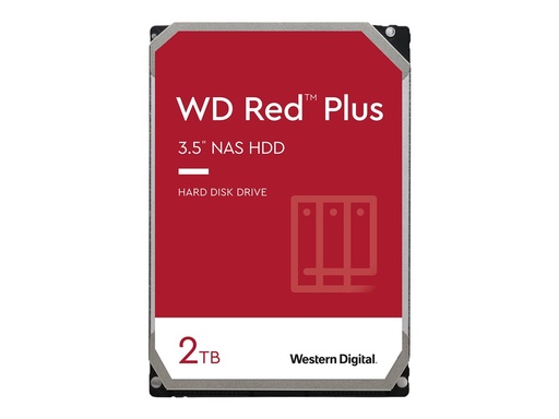 [WD20EFPX] WD Red WD20EFPX - Disco duro - 2 TB - interno - 3.5" - SATA 6Gb/s - 5400 rpm - búfer: 64 MB