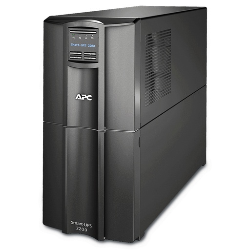 [SMT2200C] APC Smart-UPS SMT2200C - UPS - CA 110/120/127 V - 1.98 kW - 2200 VA - RS-232, USB - conectores de salida: 10 - Canadá, Estados Unidos - negro - con APC SmartConnect