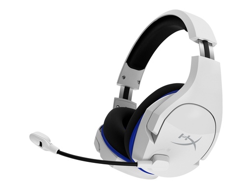 [4P5J1AA] HyperX Cloud Stinger Core - Auricular - tamaño completo - 2,4 GHz - inalámbrico - blanco, azul - para Laptop 14, 15, 17; OMEN 15, 16; Pavilion Plus Laptop 14; Pavilion x360 Laptop; Pro 290 G9